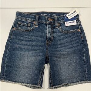 Old Navy Kids Denim Shorts - Dark Blue
